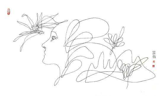 一条线创造一个艺术世界！线描艺术展登陆广州IFC“M空间”