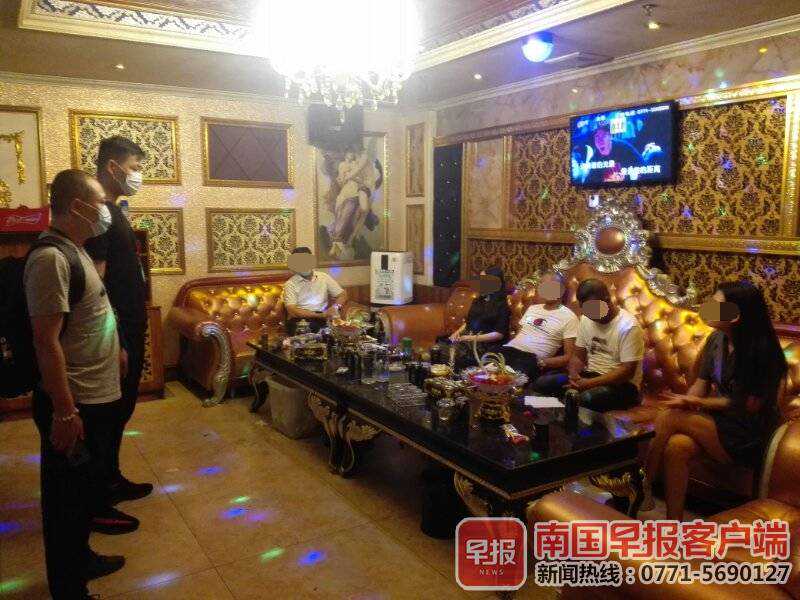 南宁4家娱乐场所存在营利性陪侍违法行为，英伦KTV、乐元素娱乐厅上榜