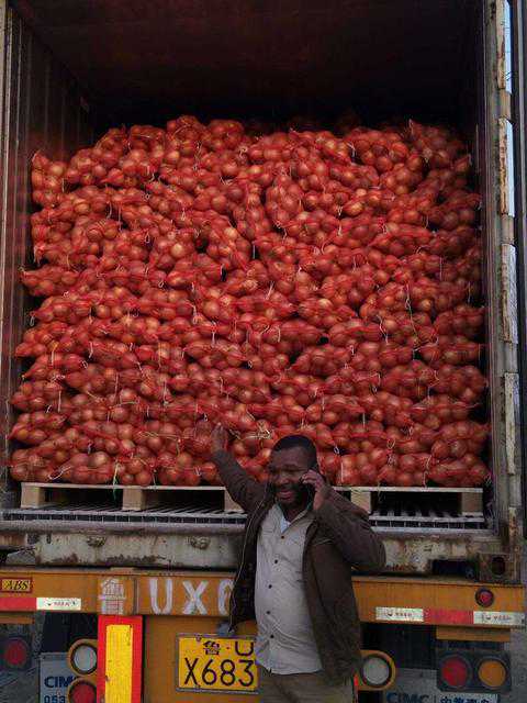 从常年滞销到畅销11国 阿里跨境电商平台让山东圆葱身价翻十倍