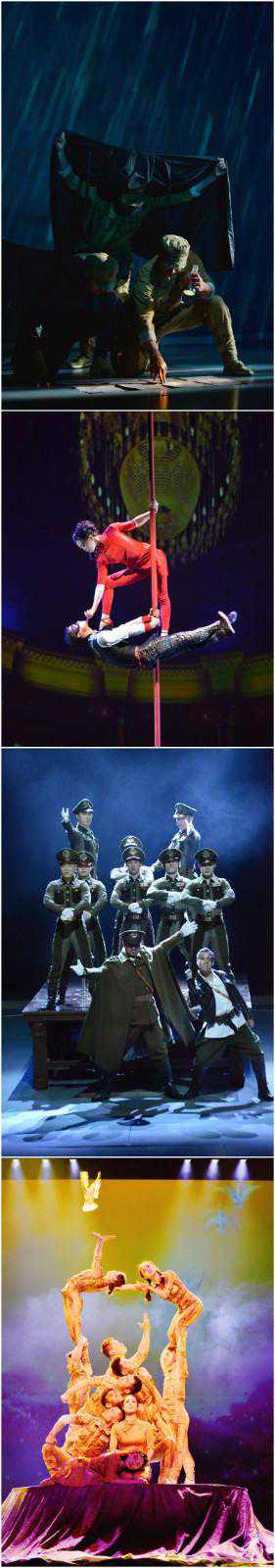 多图先睹为快，屡获国际金奖的海派杂技如何表现“战上海”
